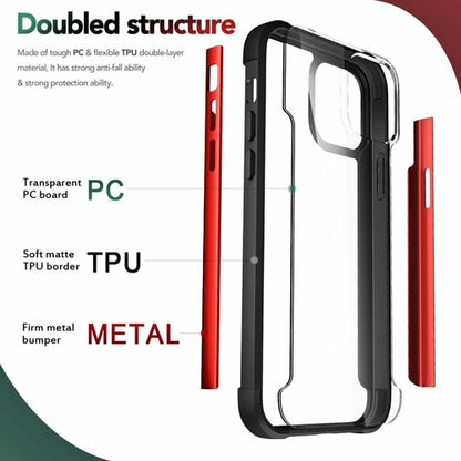AMZER Ultra Hybrid SlimGrip Hülle für iPhone 12 Pro Max mit Klarsicht