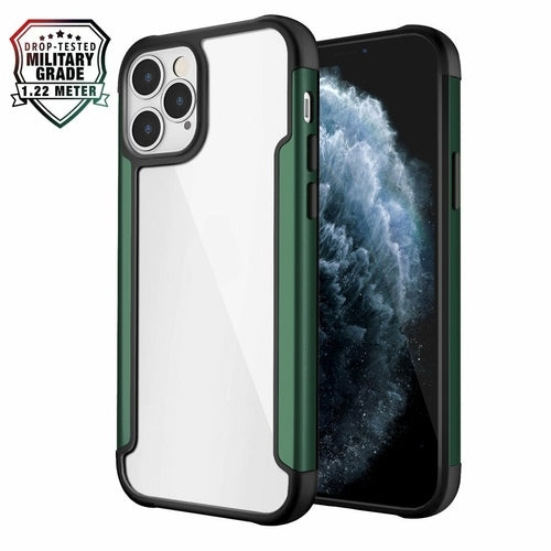 AMZER Ultra Hybrid SlimGrip Hülle für iPhone 12 Pro Max mit Klarsicht