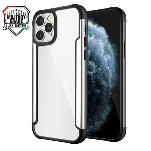 AMZER Ultra Hybrid SlimGrip Hülle für iPhone 12 Pro Max mit Klarsicht