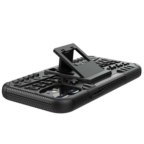 AMZER Hybrid Warrior Dual Layer Kickstand Hülle für Apple iPhone 12