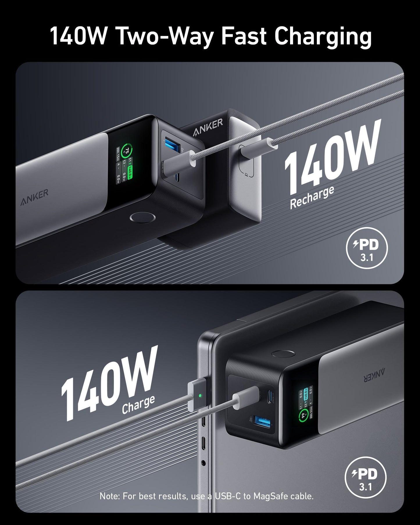 Anker 737 Powerbank (PowerCore 24K)